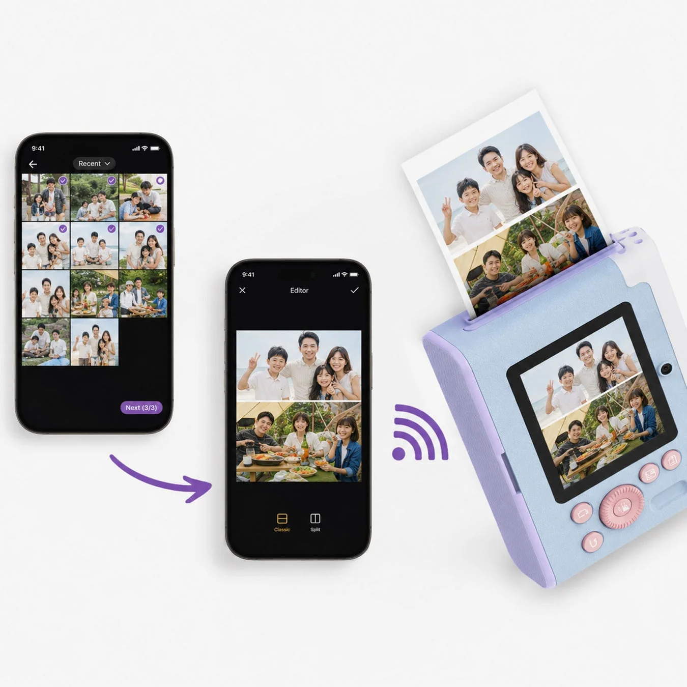 スマートフォン連携プリント