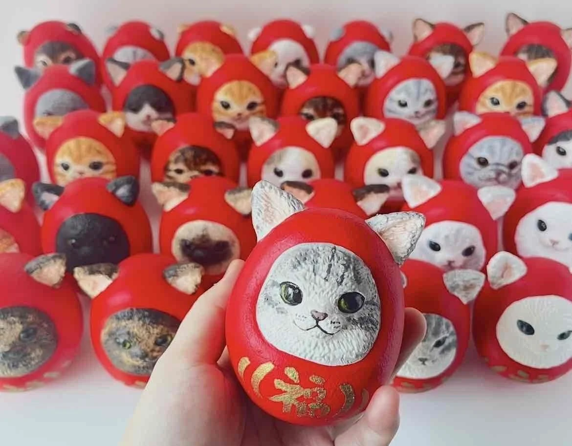 きゃねこ どうぶつだるま