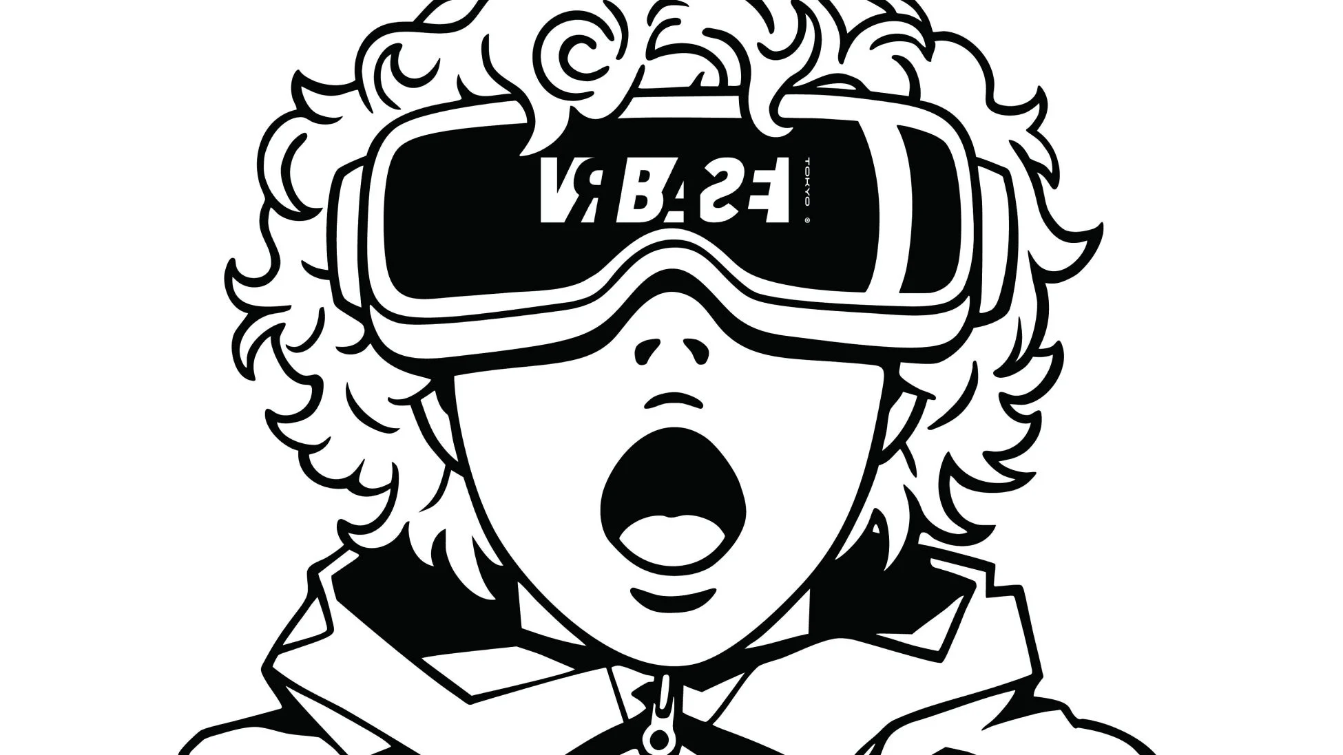 VR BASE TOKYOのロゴイラスト