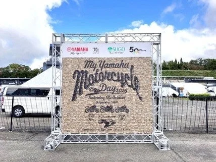 ヤマハ発動機販売様のイベント看板