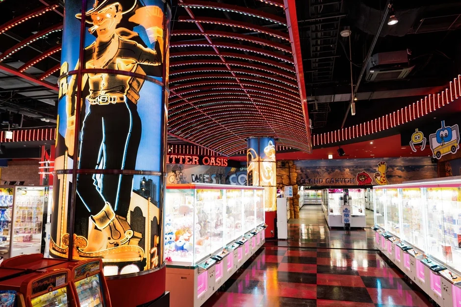GiGOクレーンゲームオアシスの内装