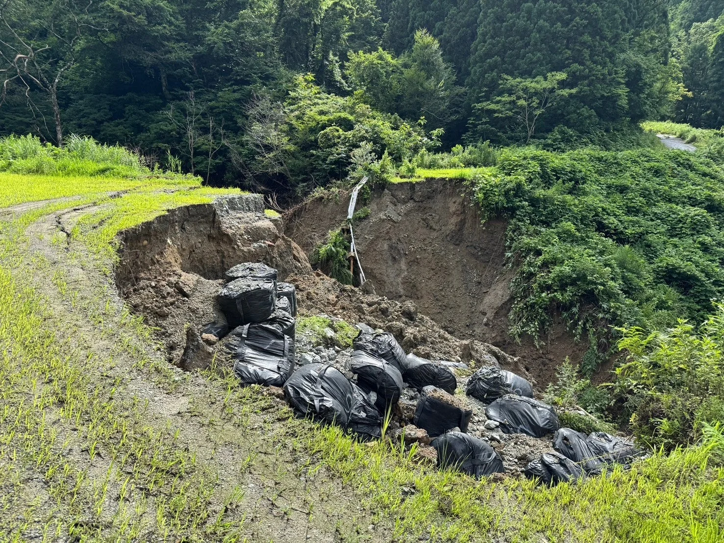 山形県小国町 被災時の様子