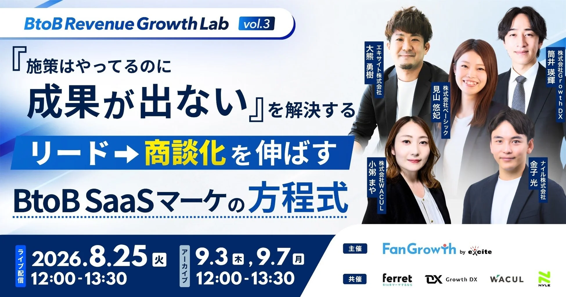 BtoB Revenue Growth Lab vol.3