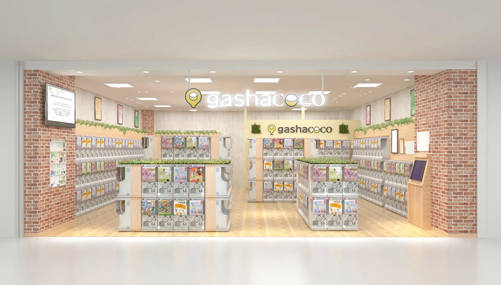 gashacoco店舗内観