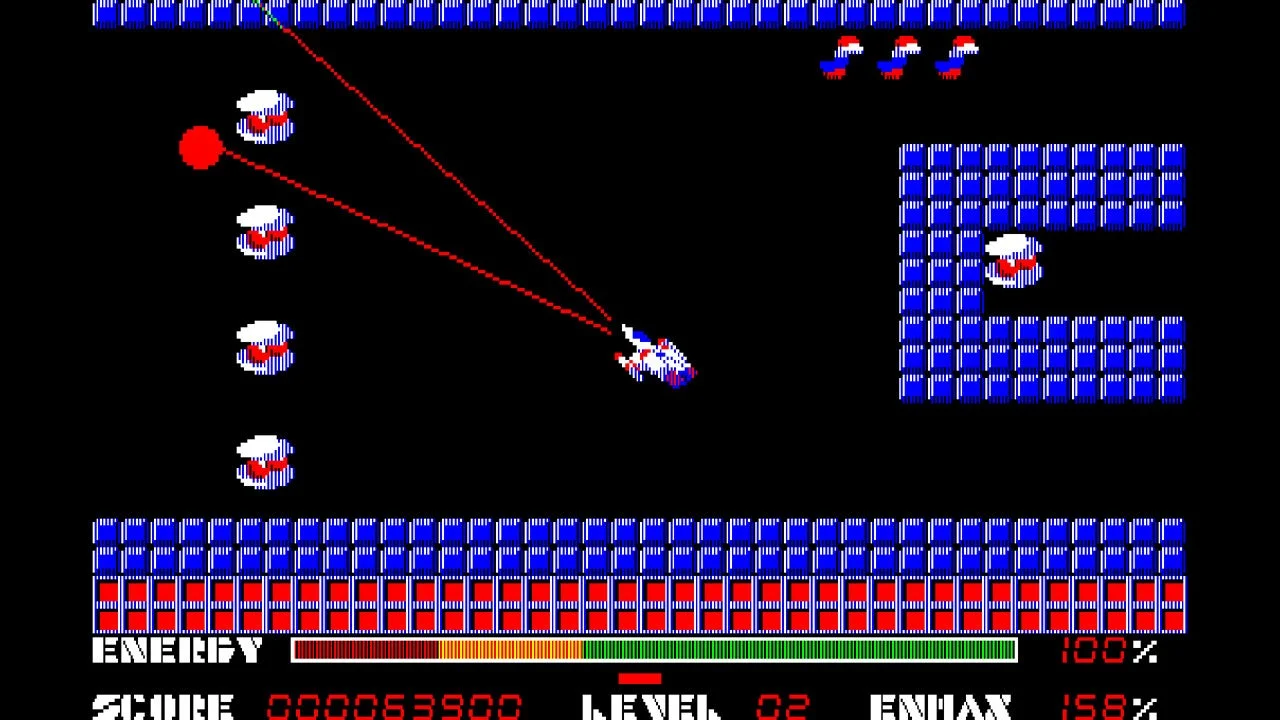 テグザー ゲーム画面2
