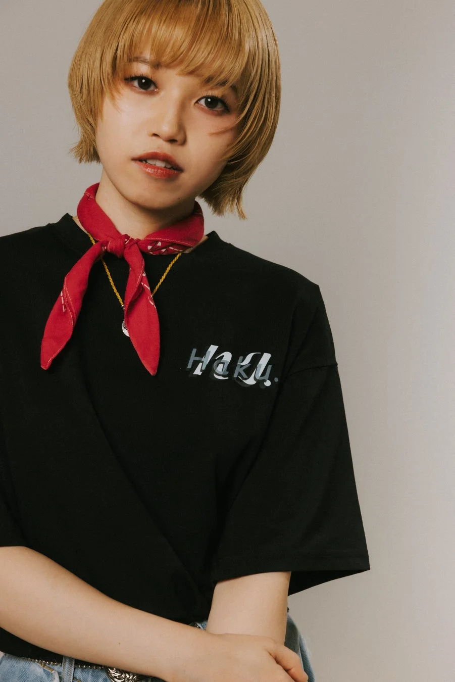 モデル着用Tシャツ