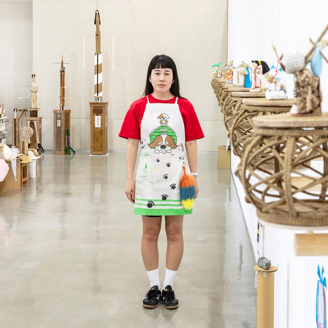 さとうくみ子氏のポートレート