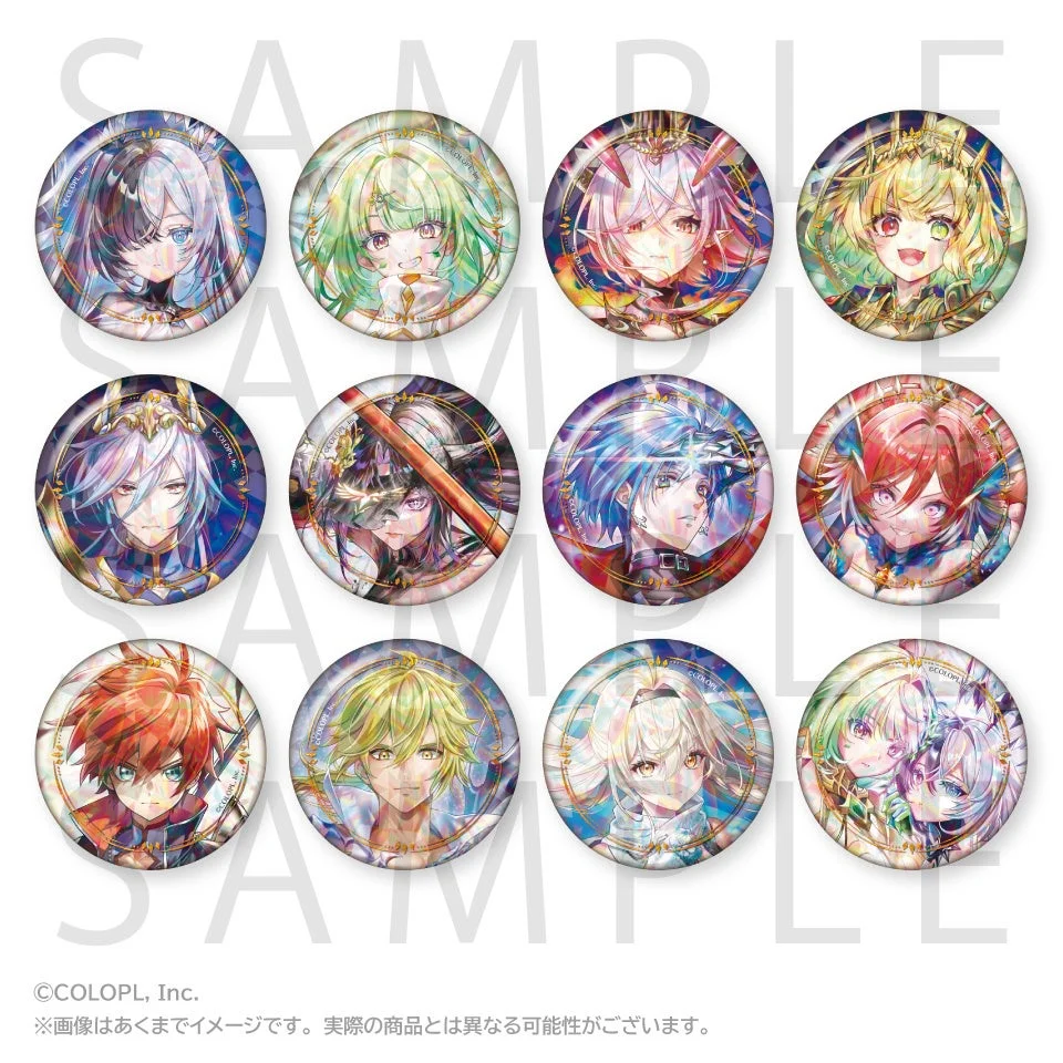 トレーディングホログラム缶バッジ（12周年Ver.）A