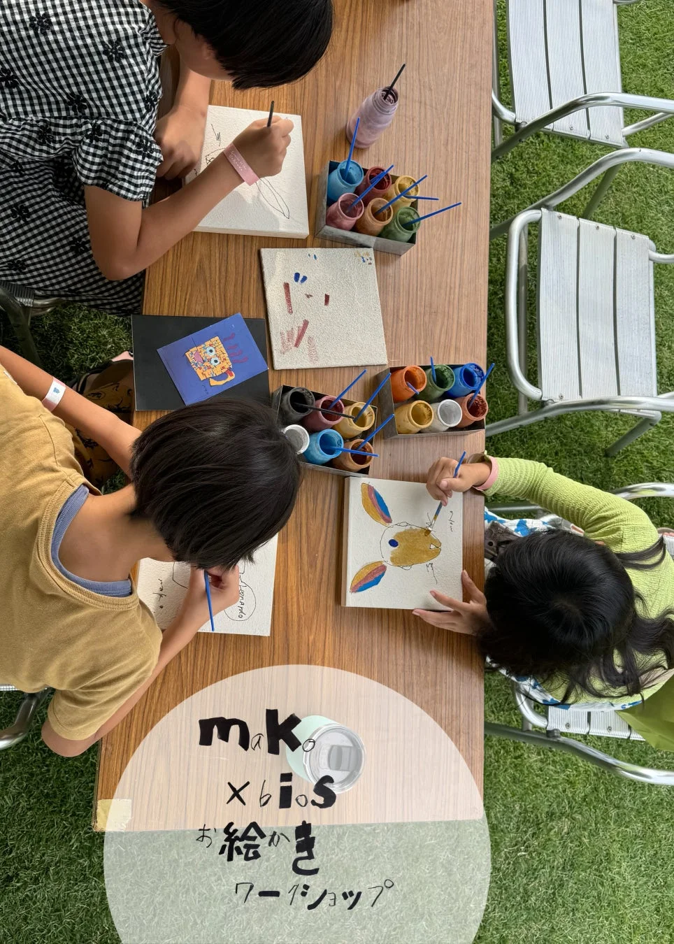 珪藻土絵付けワークショップ