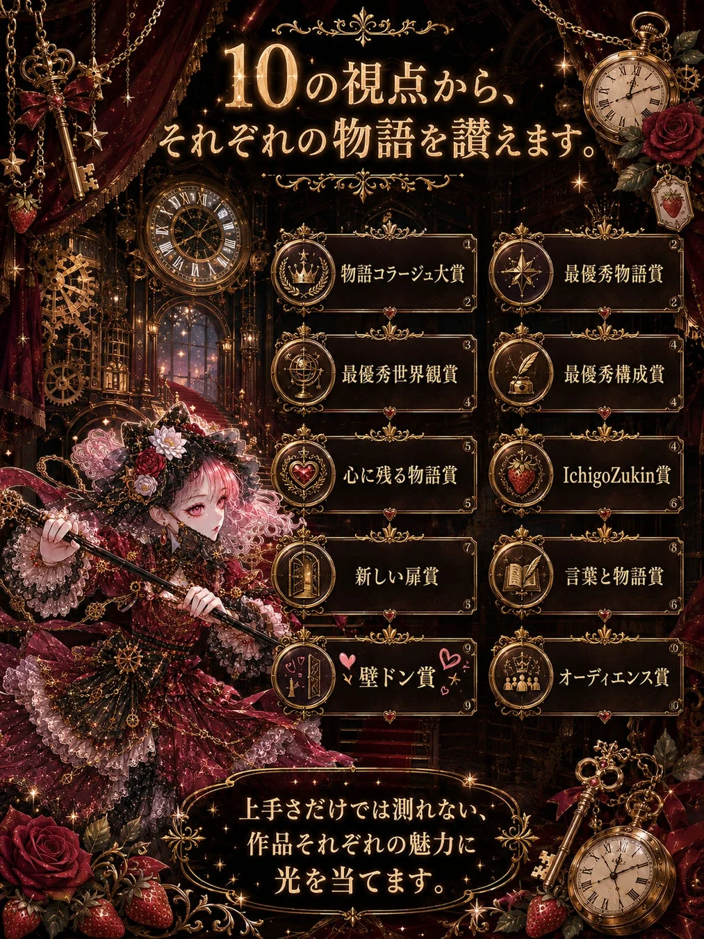 10の賞のリスト