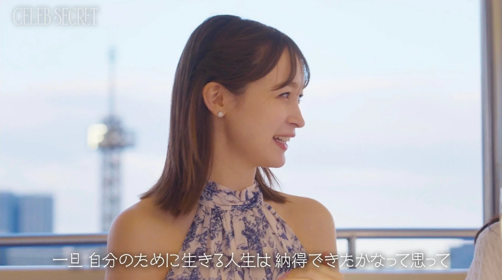 藤井サチさんのインタビューシーン