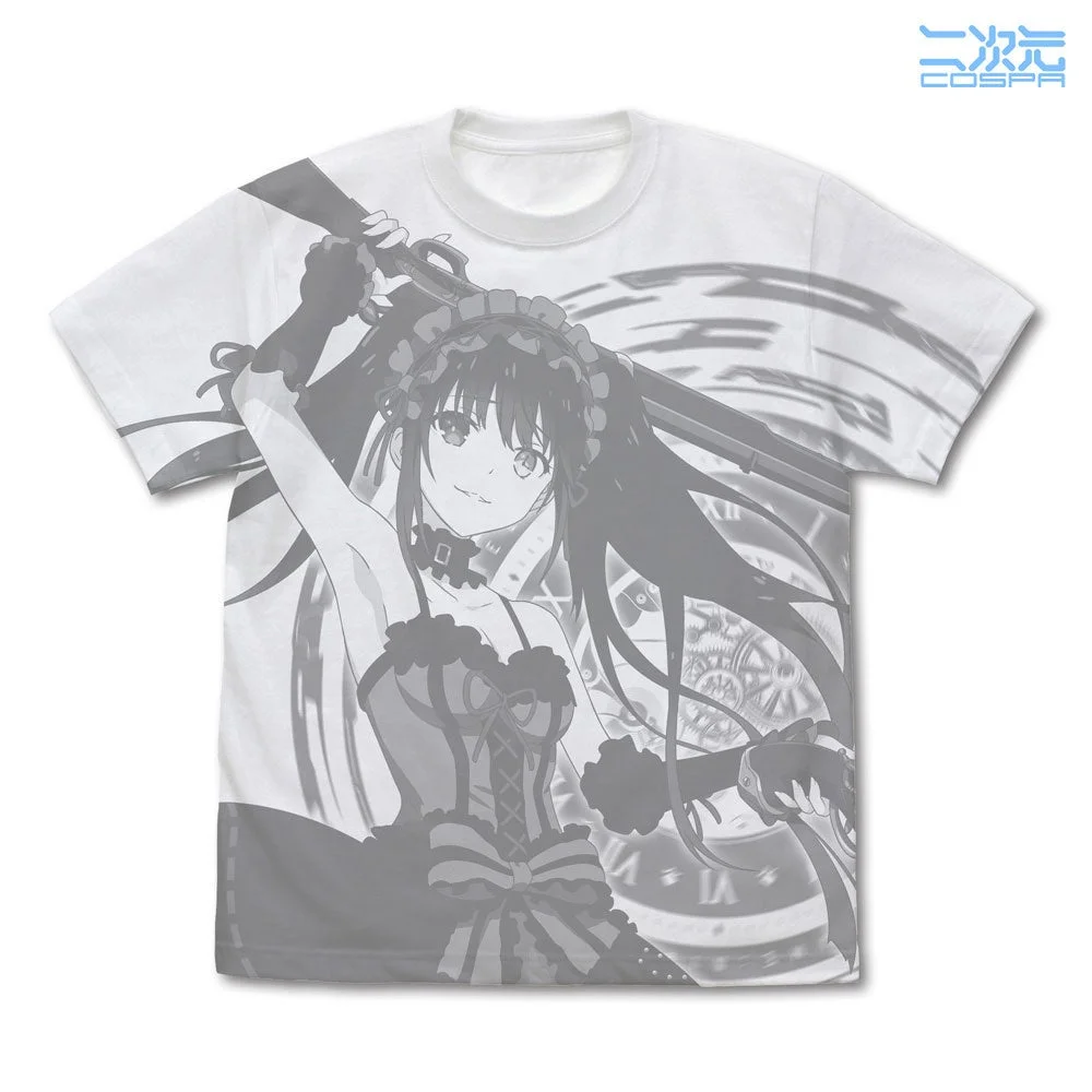 時崎狂三 オールプリントTシャツ