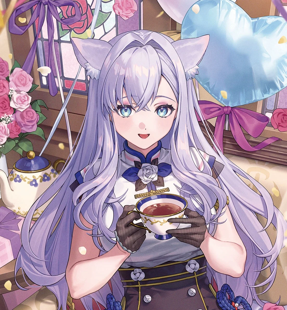 VTuber白雪みしろさんのイラスト