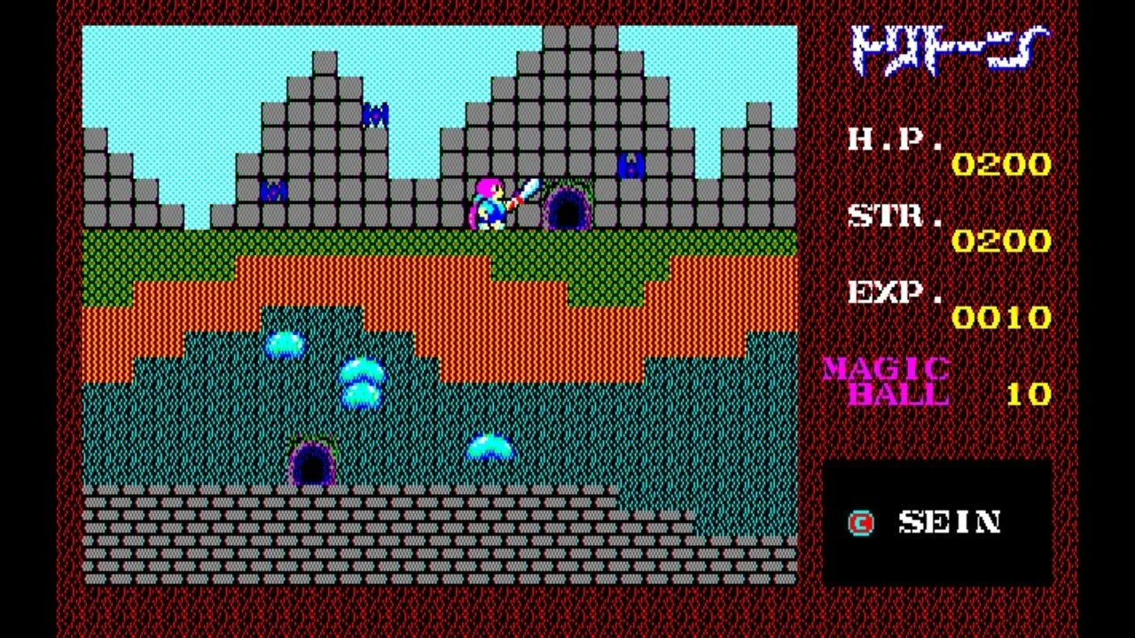 トリトーン ゲーム画面1