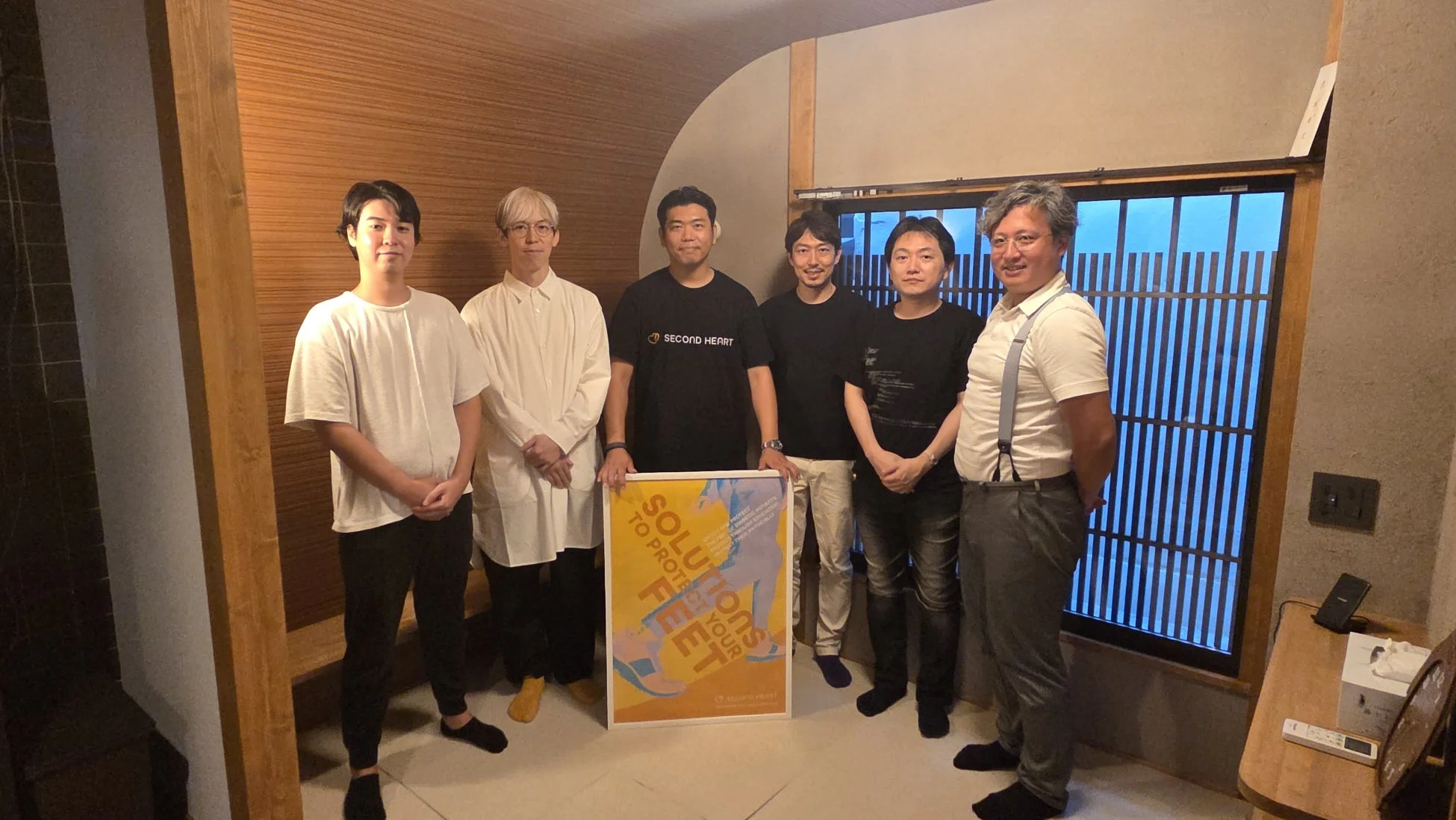 SECOND HEARTのメンバー集合写真