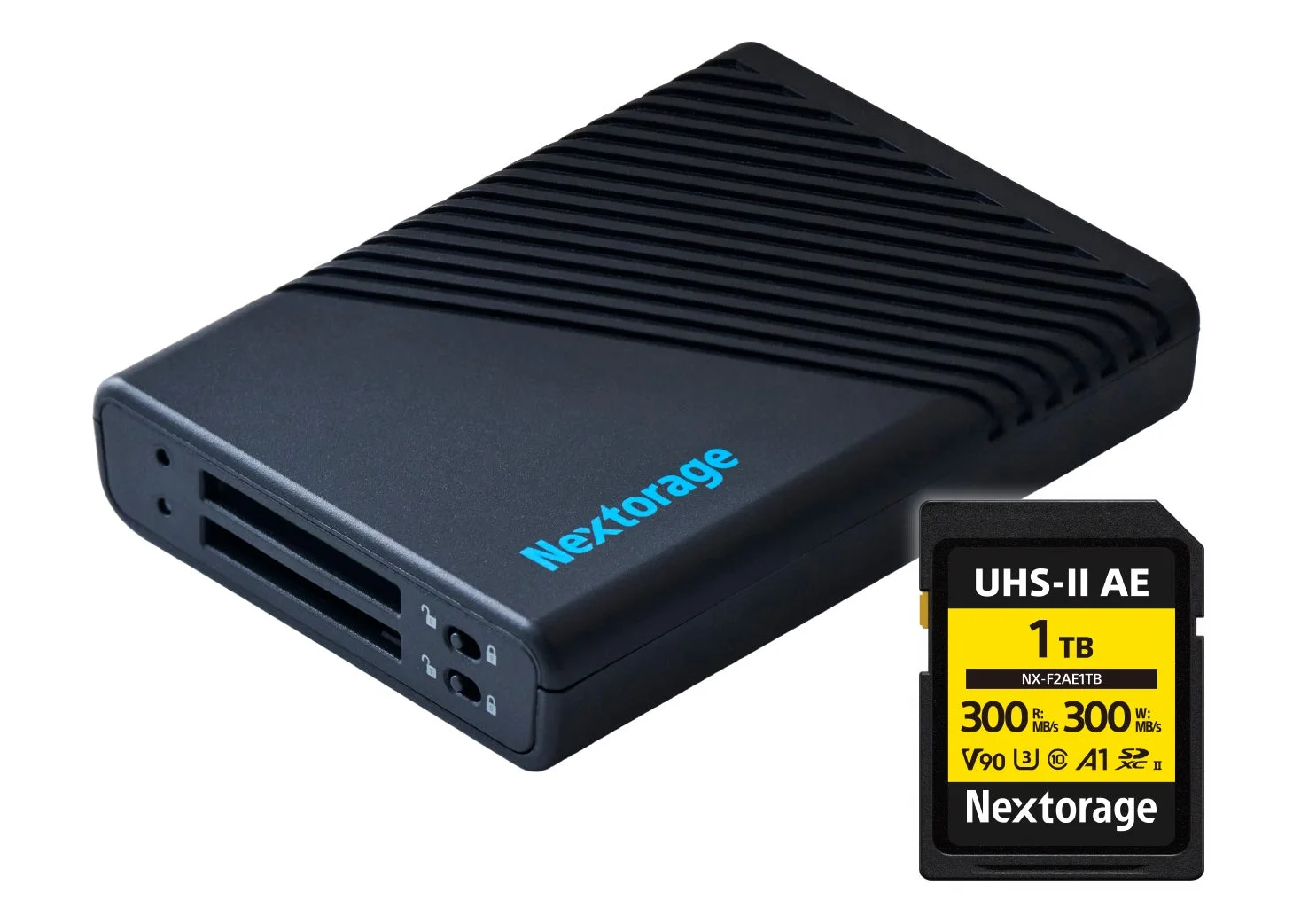 Nextorage NX-F2AEシリーズ SDカードとカードリーダー