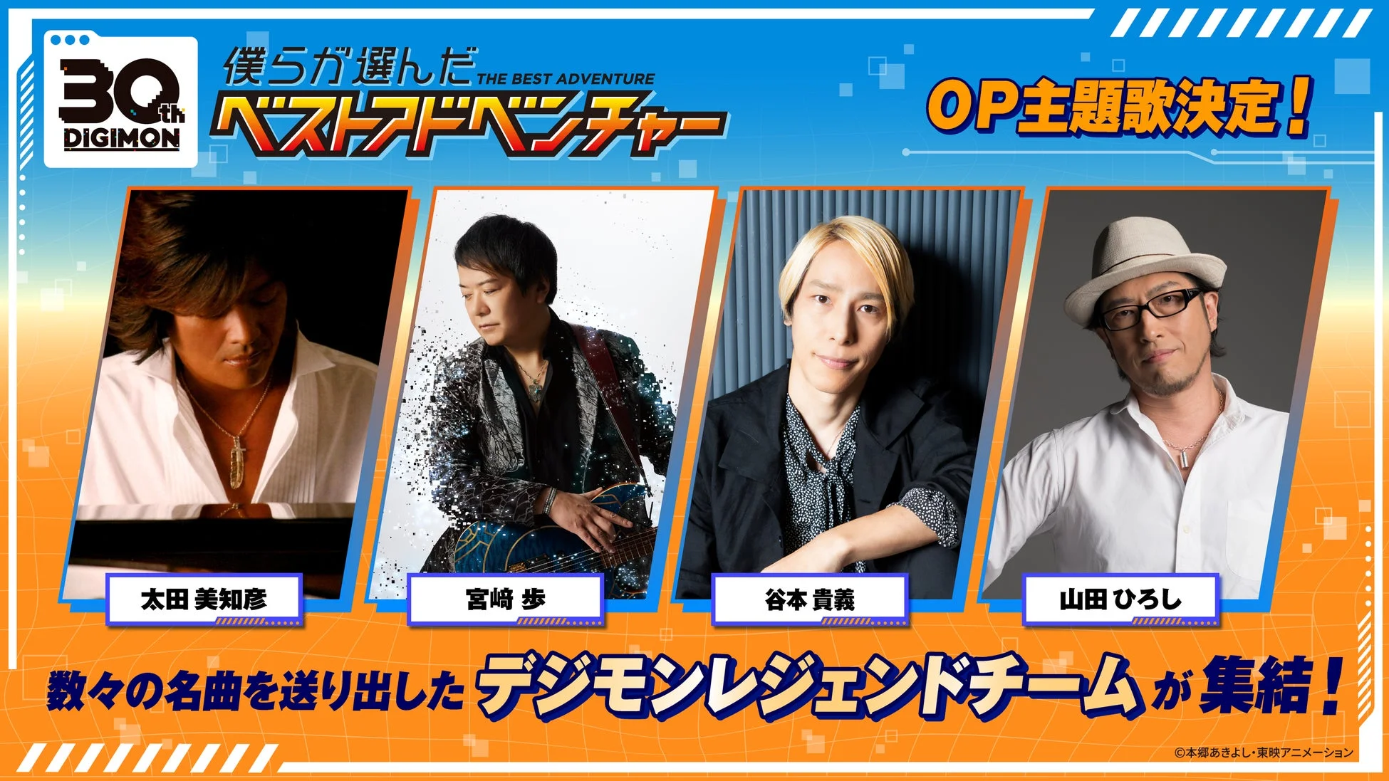 OP主題歌担当アーティスト