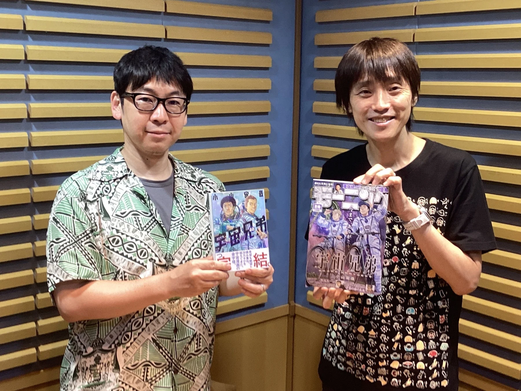 小山宙哉先生と吉田尚記アナウンサー