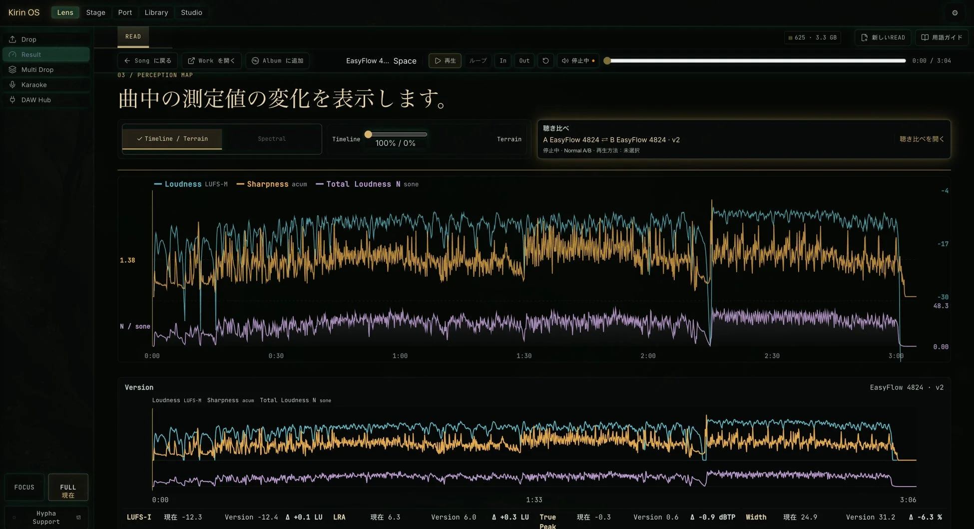 Kirin OS UI画面