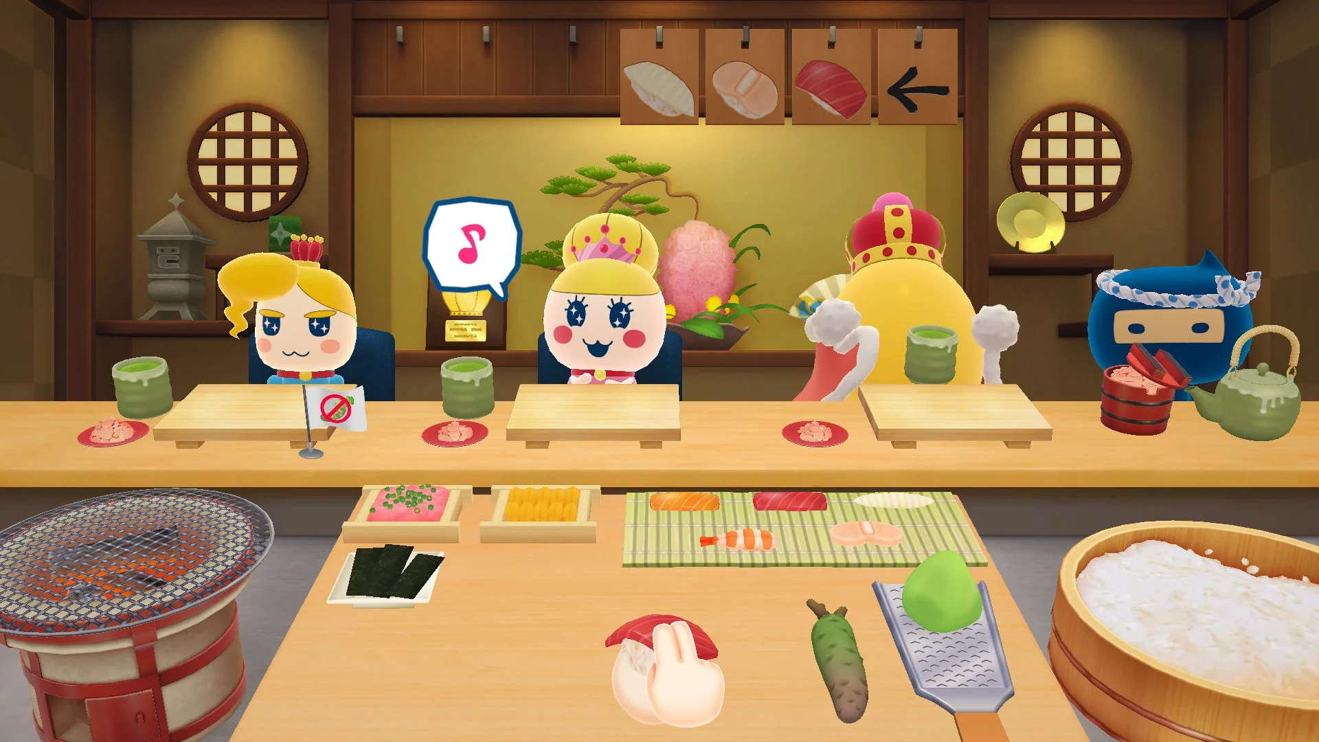 たまごっちのプチプチおみせっち おまちど~さま!Nintendo Switch 2 Edition ゲームプレイ画面