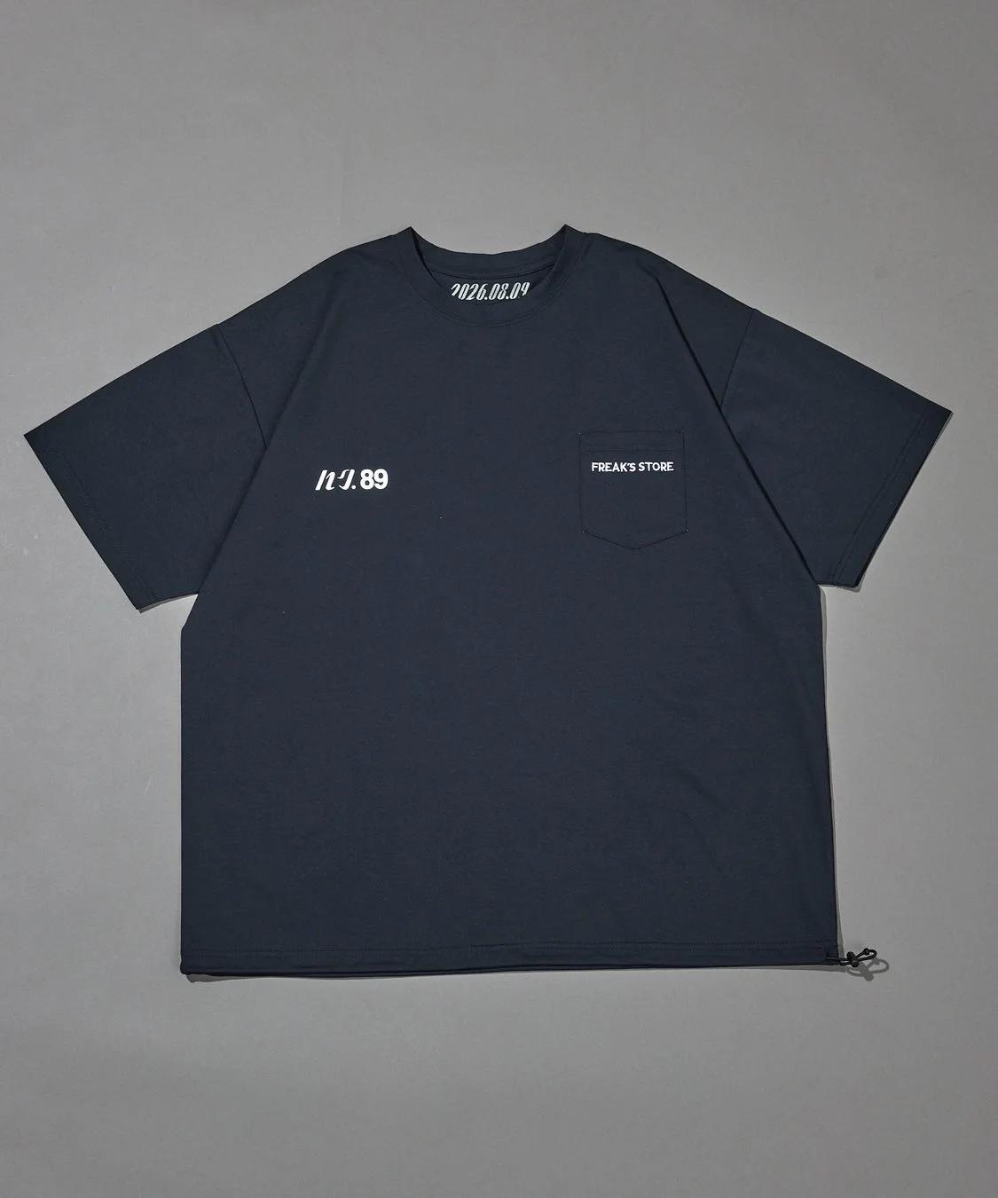 胸ポケット付きTシャツ