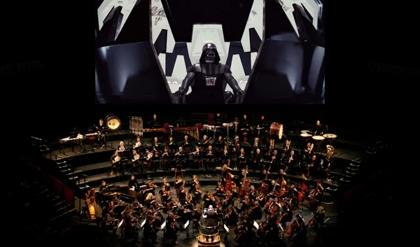 スター・ウォーズのコンサートシーン