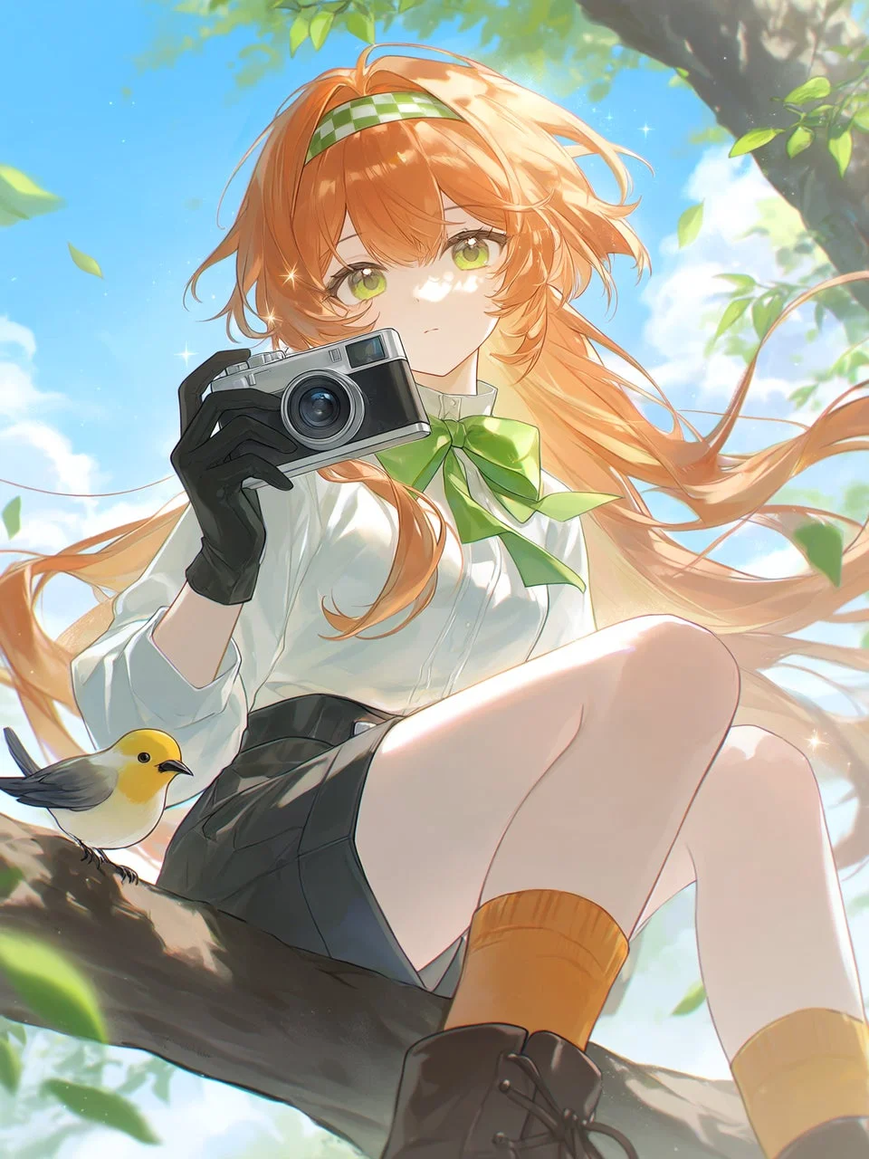 Tsubaki.2で生成されたアニメイラストの例