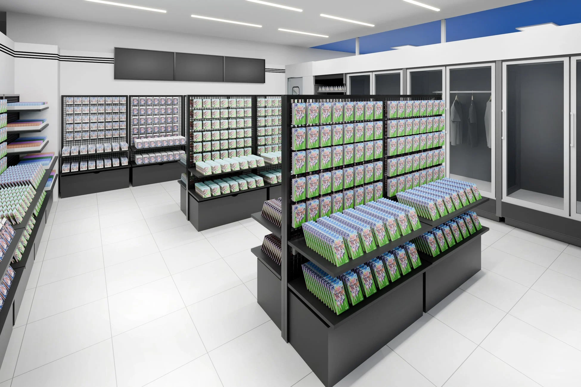 商品が陳列された店内の様子