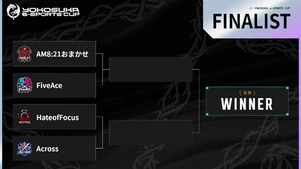 YOKOSUKA E-SPORTS CUP FINALIST
