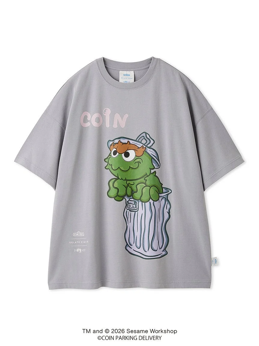 コットンワンポイントプリントビックTシャツ