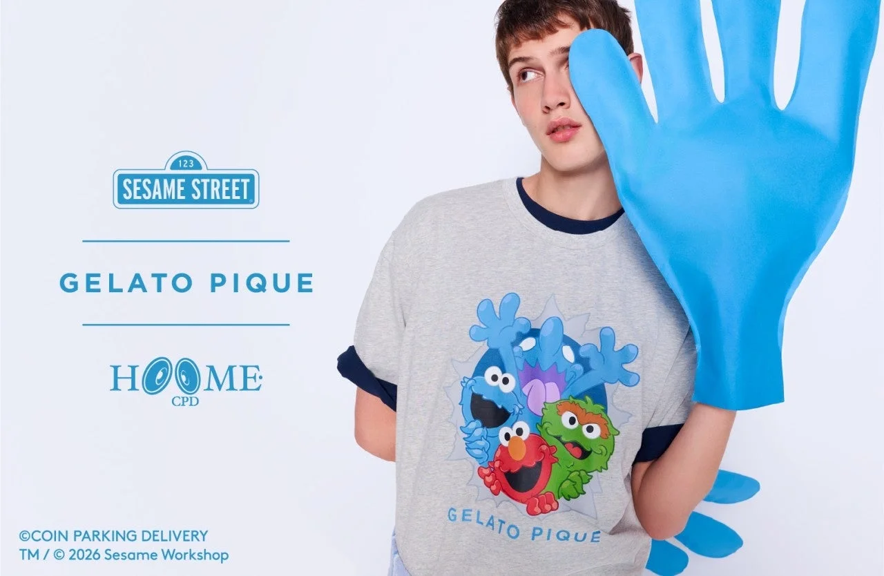 SESAME STREET×CPD HOOME meets GELATO PIQUE